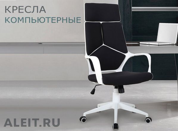 Кресло для руководителя офиса 515 Easy эргономичное, обивка экокожа и ткань, цвет на выбор фото 7