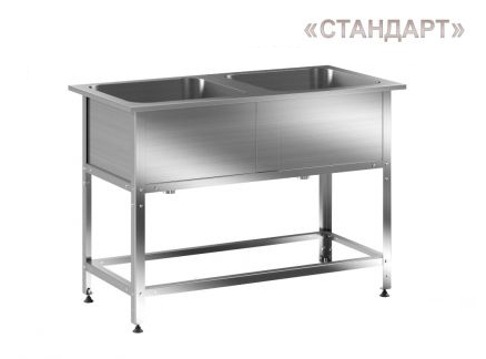 Цельнотянутая ванна, нержавейка AISI 430 в Новосибирске, школьная столовая, ресторан Новосибирская область