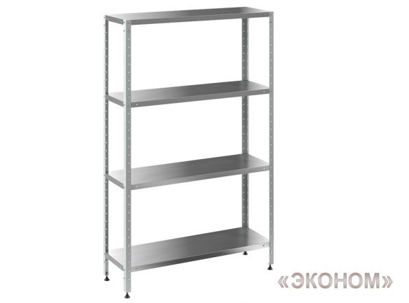 Стеллаж кухонный EK-4 для столовой, ресторана в в Бердске, нержавейка AISI 430 Новосибирская область фото 1