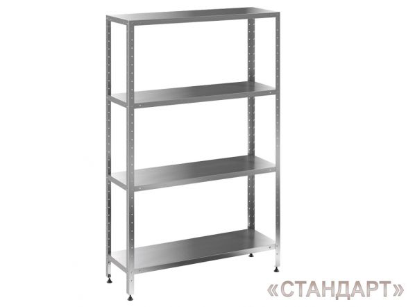 Стеллаж кухонный СK 4-х полочный в в Бердске, школы, рестораны, столовые Новосибирская область фото 1